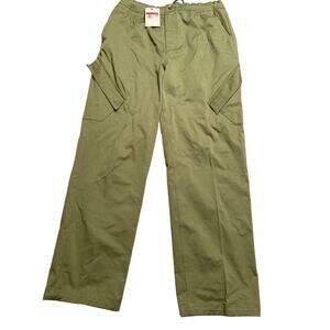Jordan Essentials Men's Chicago Pants sky J Light Olive/Black Sz L FB7305-340